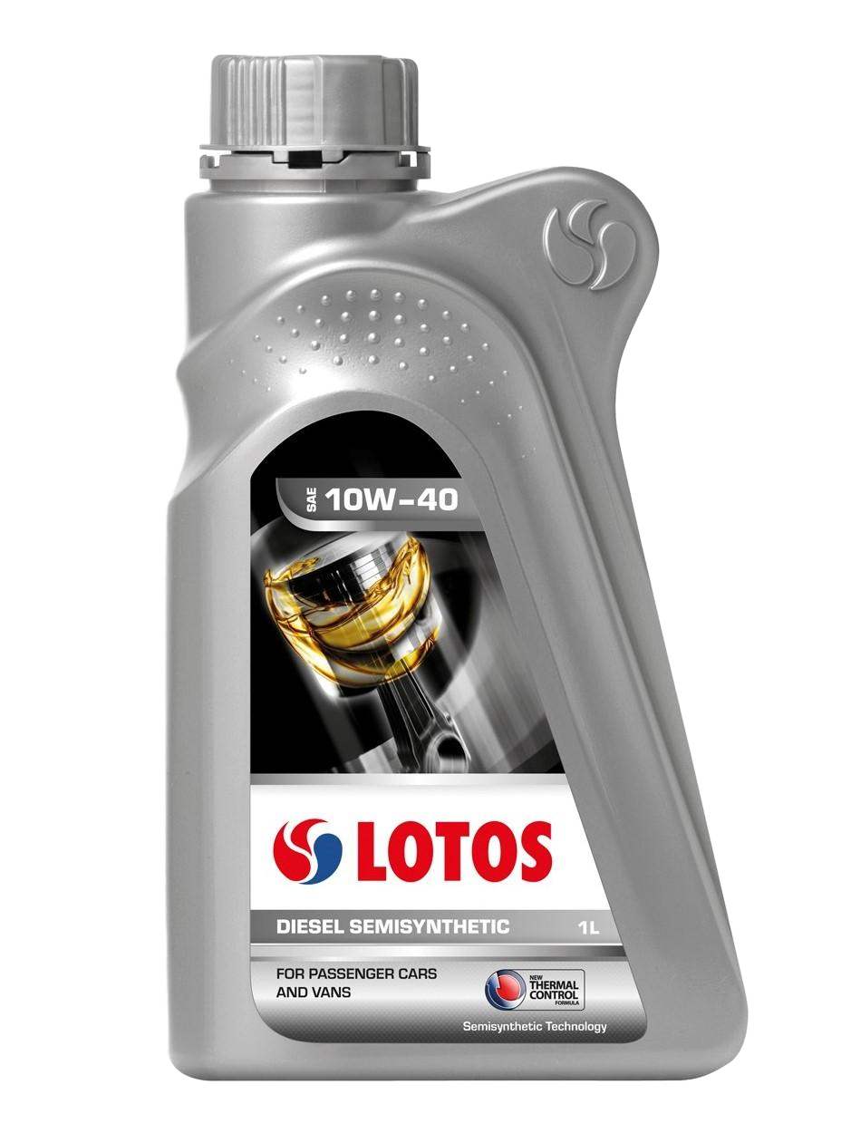 Моторное масло Lotos Diesel Semisynthetic 10W-40, 1л